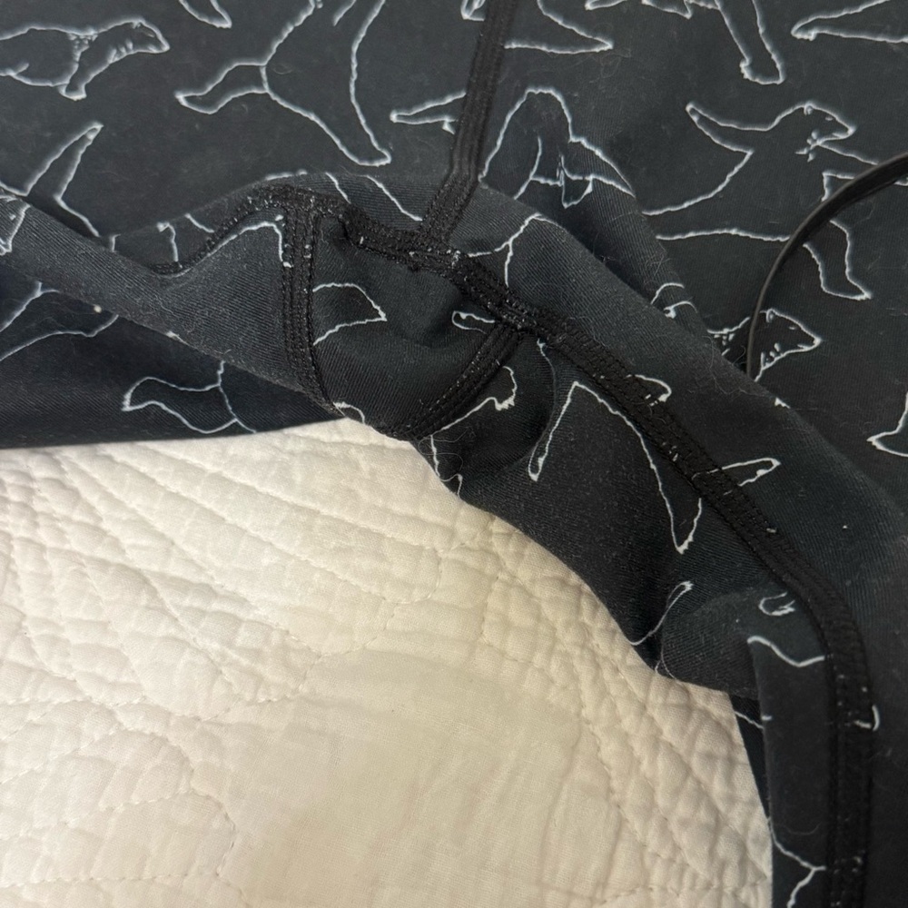 MeUndies Black and White Patterned Jeggings - Picture 4 of 4